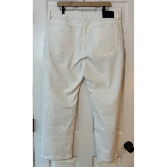 Raleigh Denim Alexander‎ Jeans White Handcrafted North Carolina, Mens Size 40